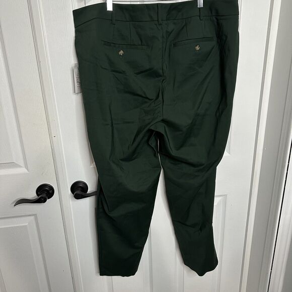 Eloquii Stretch Career Work Pants Green Size 20 30” Inseam - Picture 8 of 10